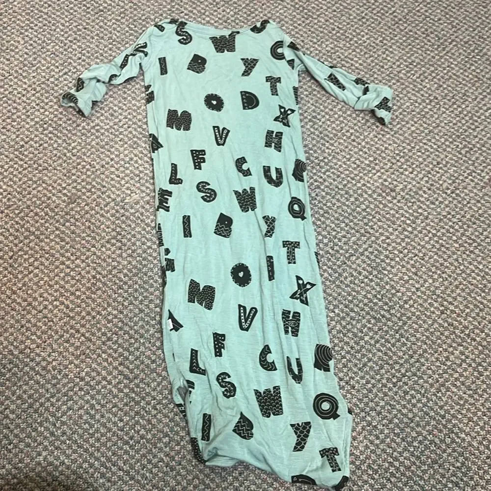Posh Peanut Alphabet Sleep Gown 0-3 months